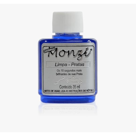 20 UNIDADES MONZI LIMPA PRATA 35 ML