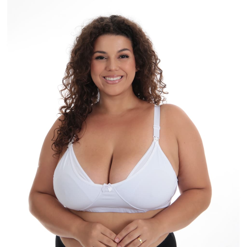Kit 4 Sutia Amamentação Plus Size Basico Gestante Soutien