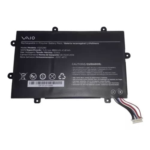 BATERIA NOTE SONY VAIO V525290 - 11.4V/3650mAh