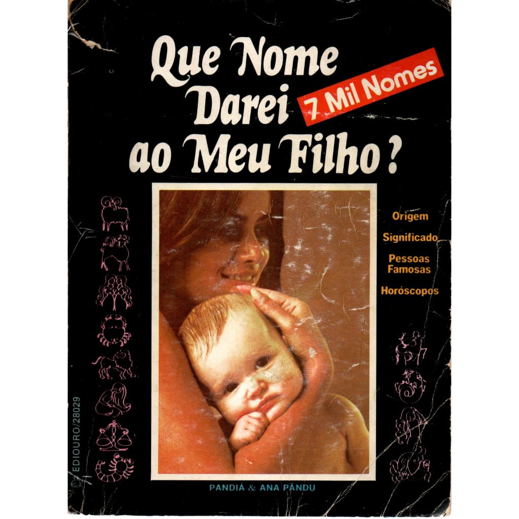 Livro Que Nome Darei Ao Meu Filho?, Pandiá, Ana Pándu