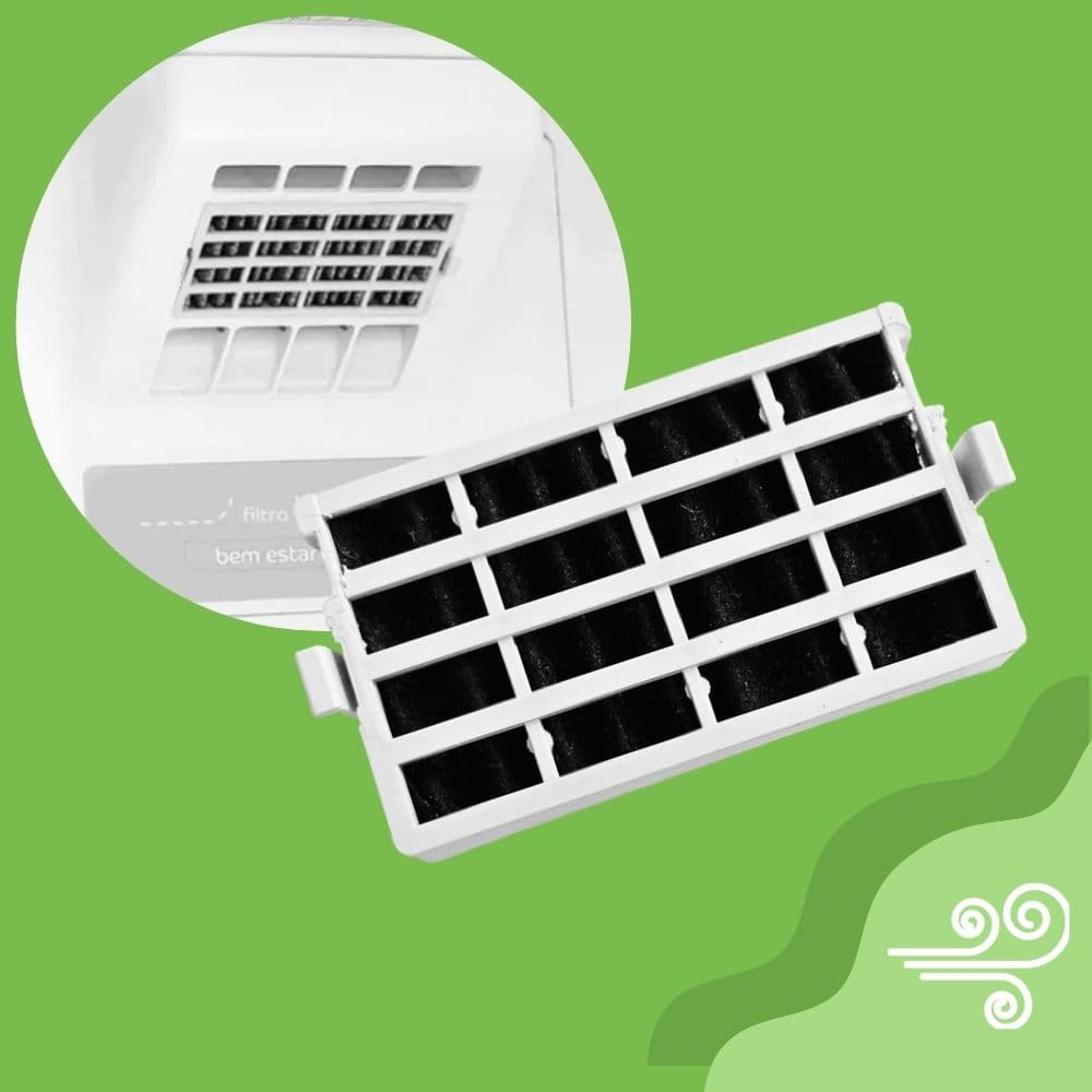 Filtro Geladeira Antiodor Bem Estar Crm45 Crm49 Crm50 Crm51 Crm55 Crm56