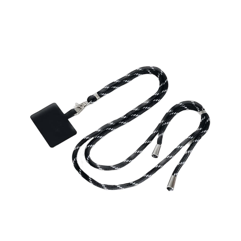 Cordão de Celular Ajustável com 2 Placas Suporte – Alça Transversal até 75cm, Universal