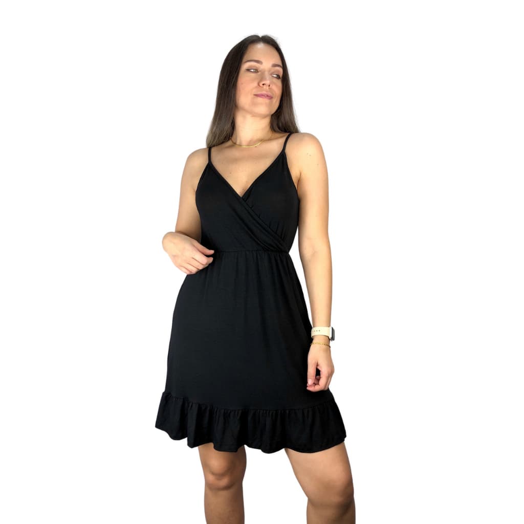 Vestido Alcinha Diversas Cores Viscolycra Premium Alças Transpassado Moda Casual Grávida Amamentar