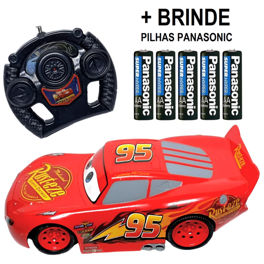 Carrinho Mcqueen Controle Remoto
