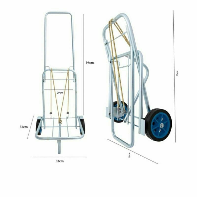 Carrinho dobrável Com Rodas Super Forte Para as Compras