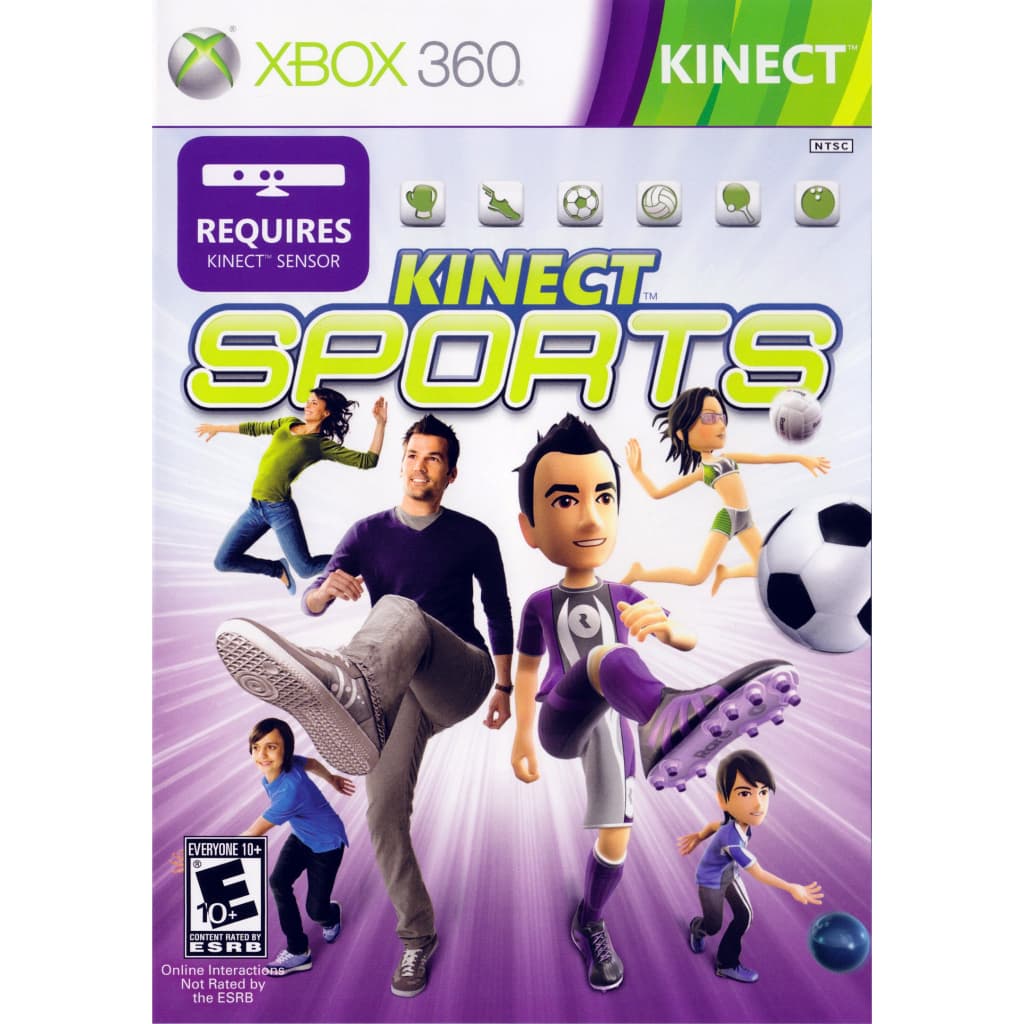 kinect sports xbox 360 - midia física