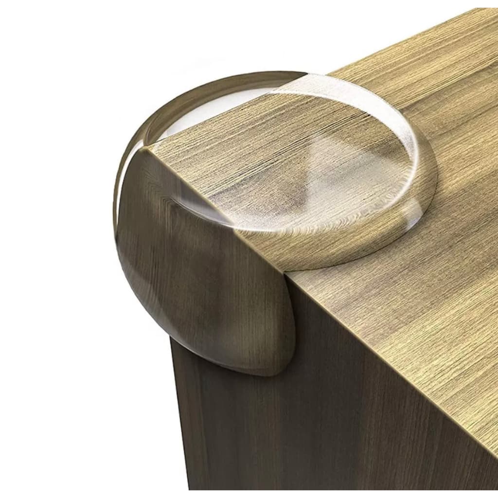 Kit 12 Unidades Protetor Quina Canto Para Segurança Dos Bebes