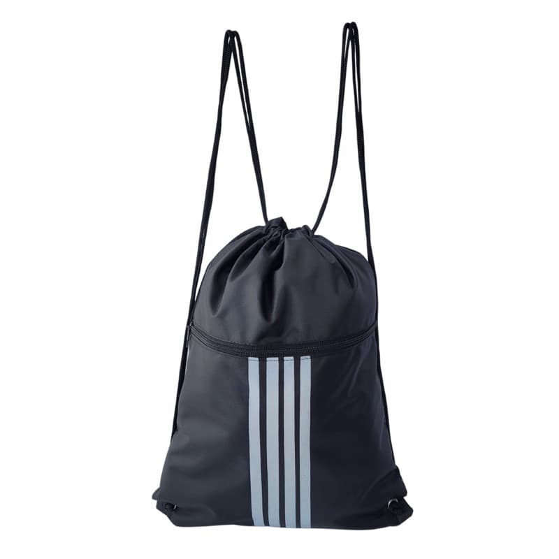 Mochila Sacola de Academia Gym Futebol Esportiva Listras Com Cordão