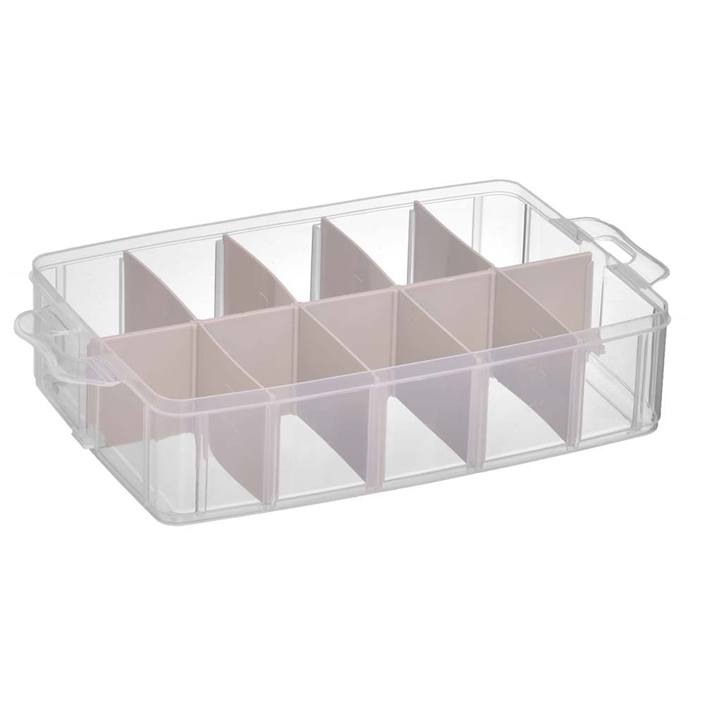 Bandeja Com Divisórias Para Maleta Organizadora Sem Tampa Caixa com Alças