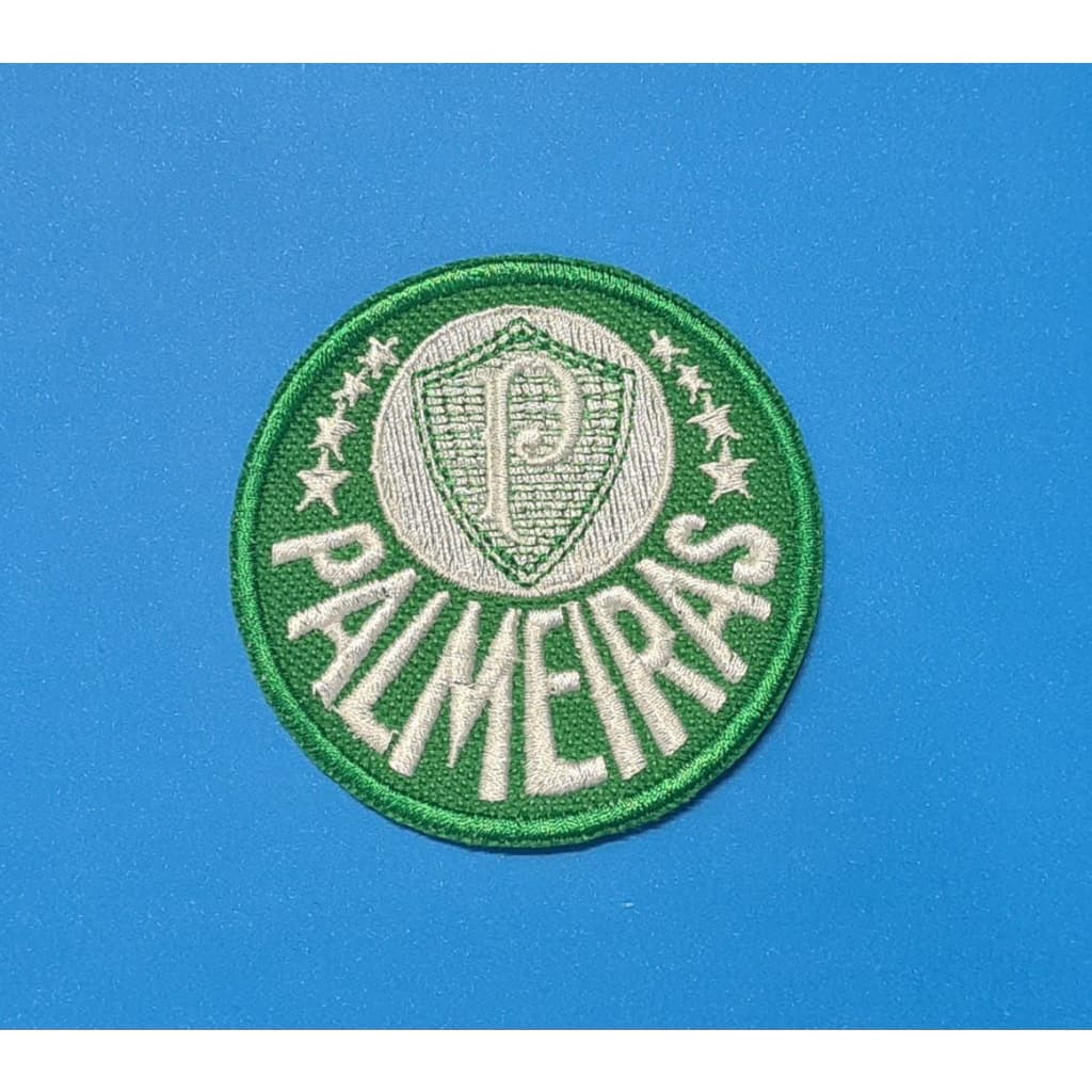 Patch Bordado Time de Futebol Palm modelo 01 - 7cm x 7cm - com Termocolante