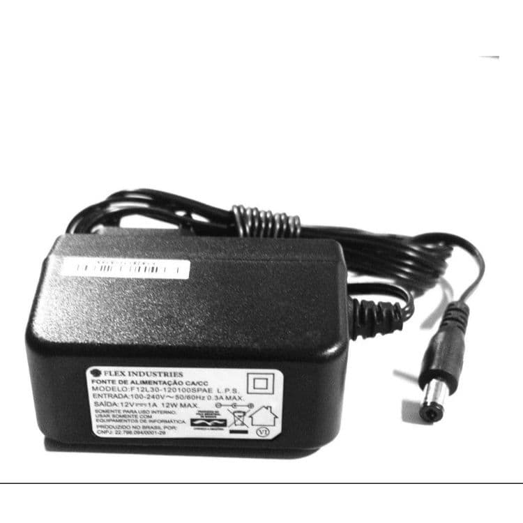 Fonte Para Onu Fiberhome E Huawei 12v Bivolt 1a Real Estavel