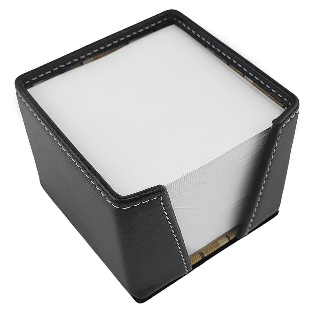 Porta Papel de rascunho GENEBRA em Couro Galvani