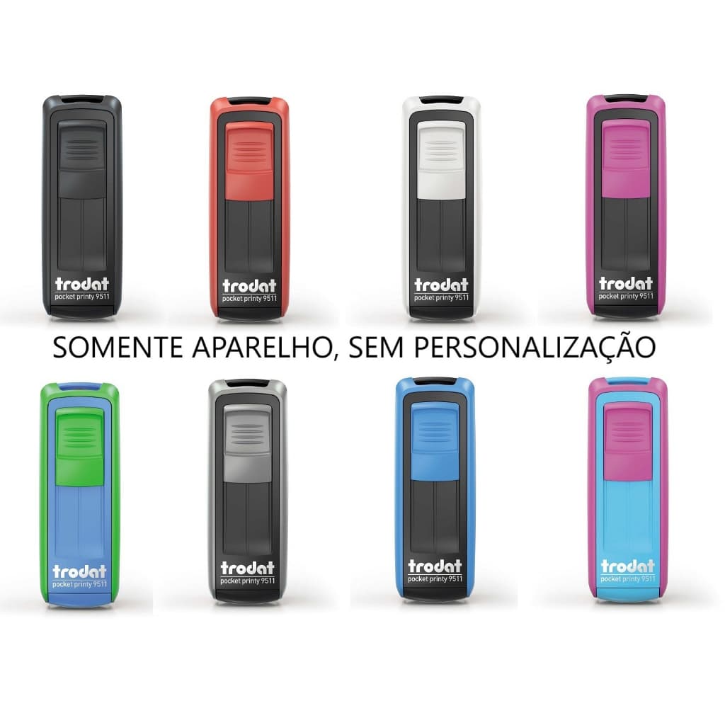 Trodat Pocket 9511 - SOMENTE APARELHO, SEM PERSONALIZAÇÃO