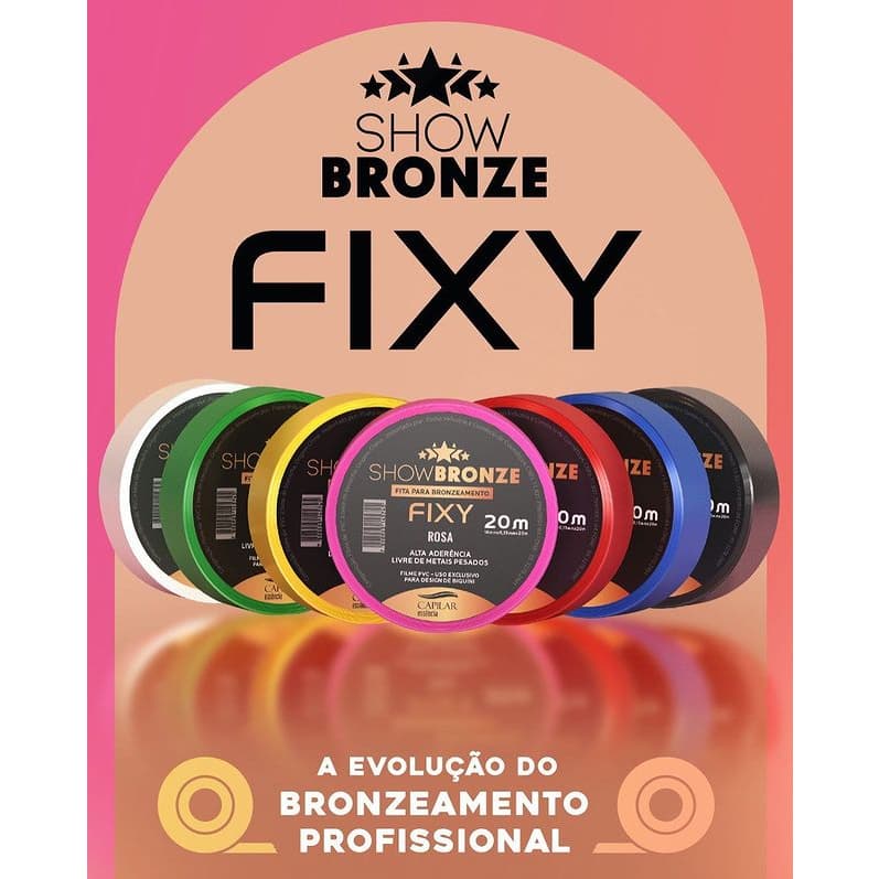 Fitas para Bronzeamento Show Bronze Fixy