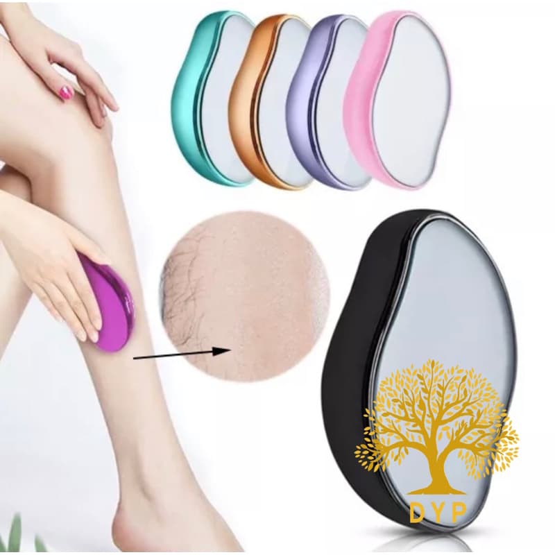 Depilador De Cristal Indolor Reutilizável Ferramenta De Beleza Fácil De Limpar Seguro