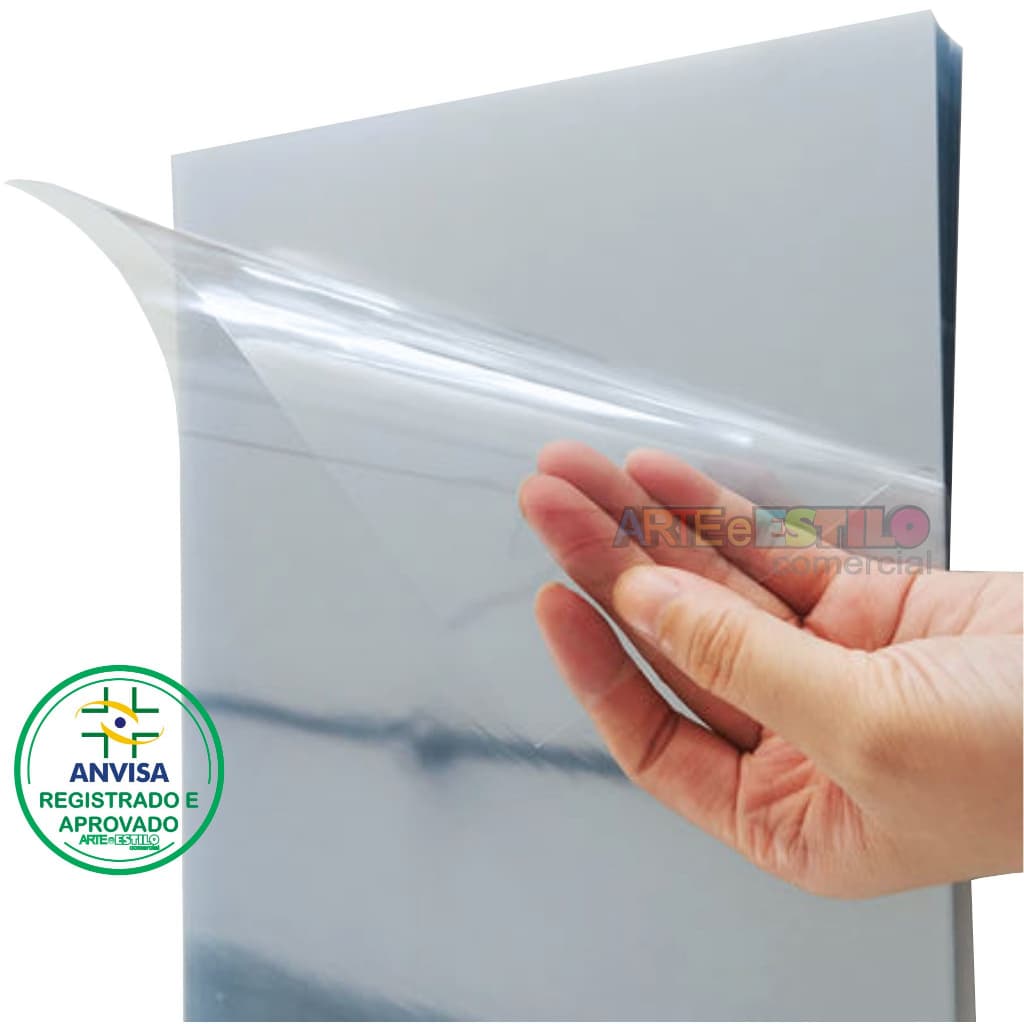 50 Folhas de Pet acetato Transparente A3 - 30x42 Cm espessura 0,20 mm ou 20 micras plástico Pet