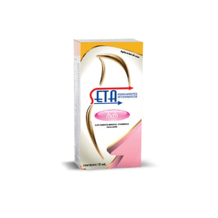 SETA IODO - 15ml - Suplemento para aves.