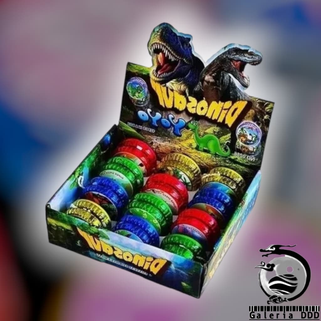 Ioiô Yoyo com LED Luz Modelo Dinossauro Colorido Brinquedo