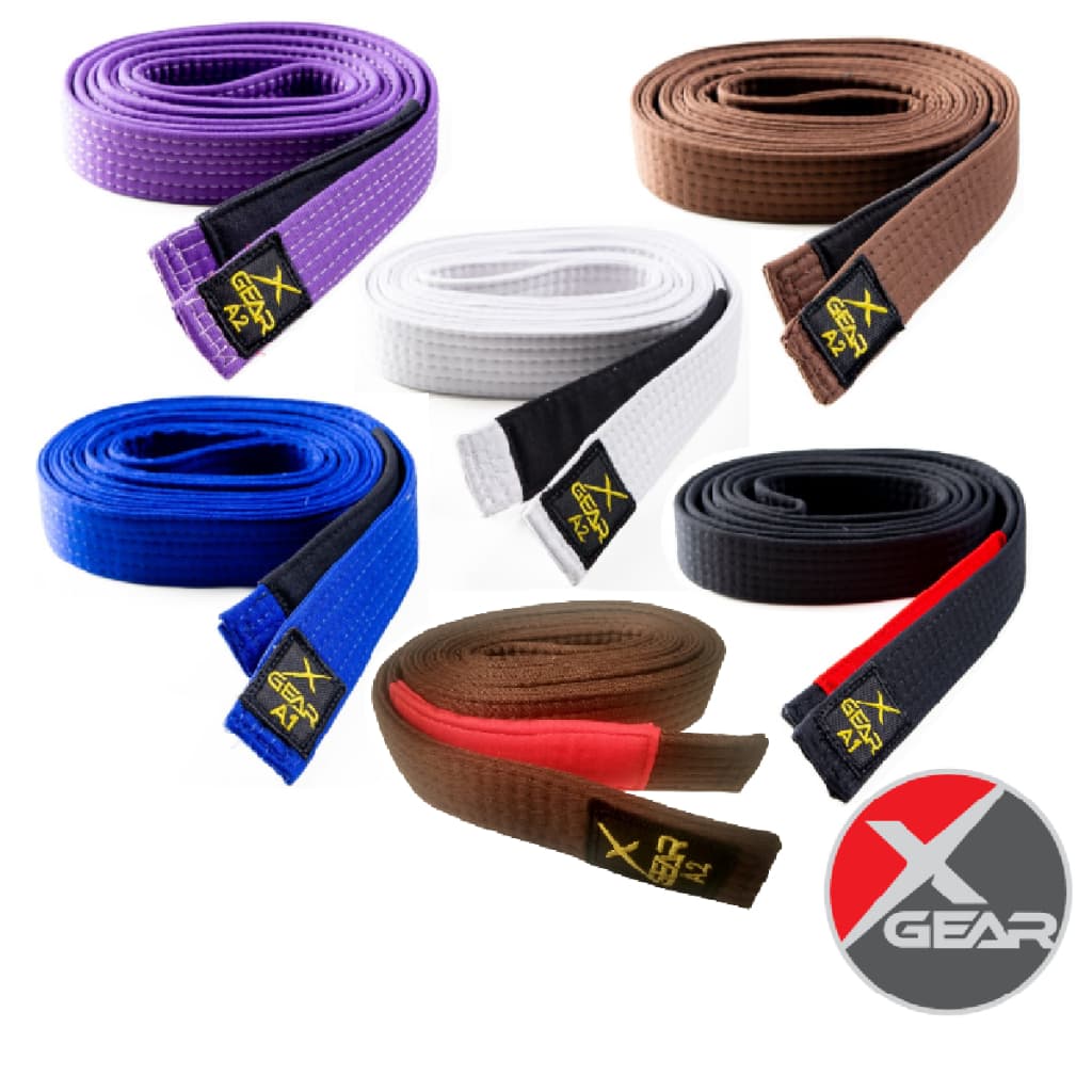Faixa Jiu Jitsu para kimono Adulto  (Branca Azul Roxa Marrom Preta)  - Xgear