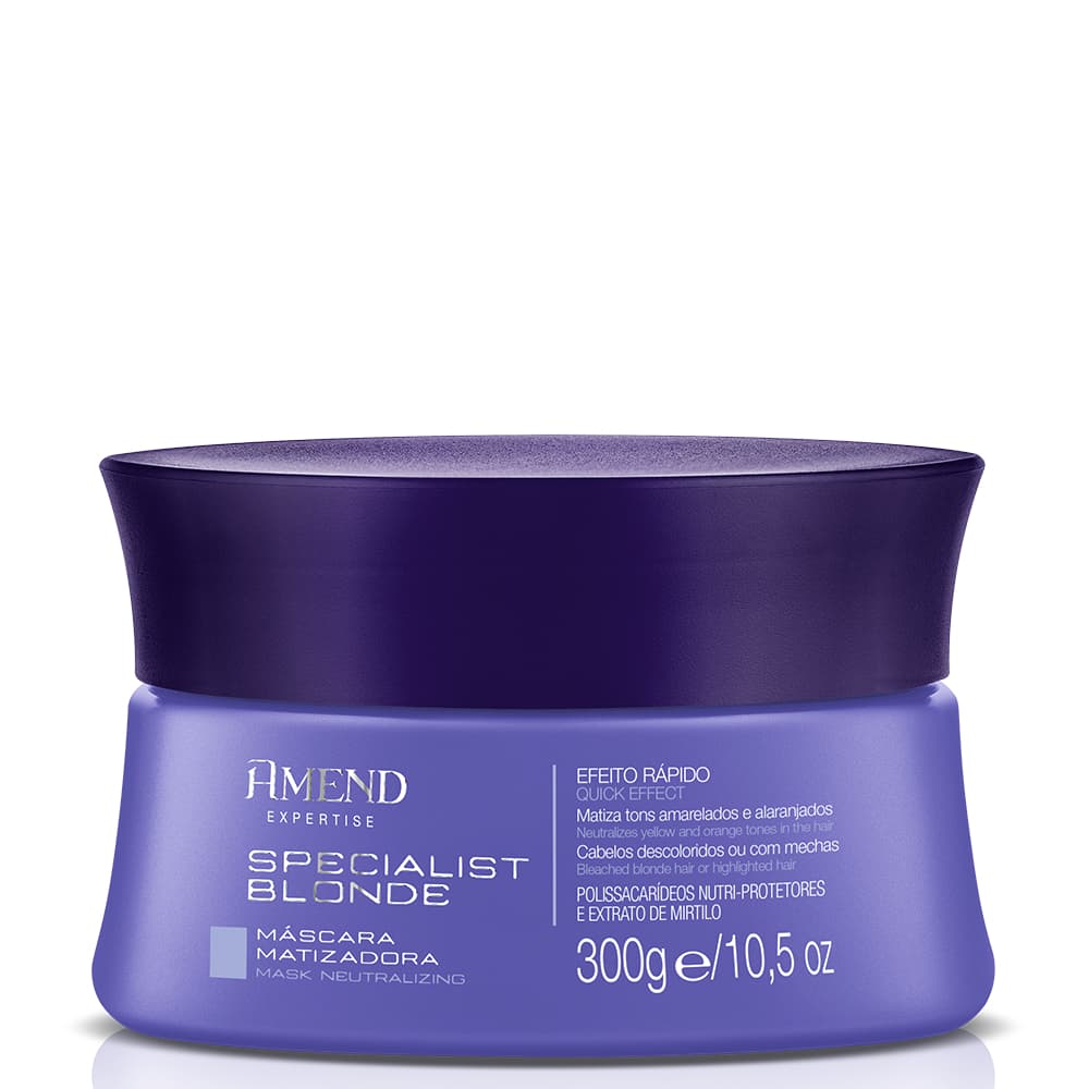 AMEND EXPERTISE MÁSCARA MATIZADORA SPECIALIST BLONDE 300G