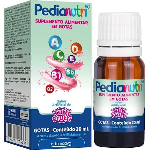 Pedianutri Suplemento Alimentar em Gotas 20ml