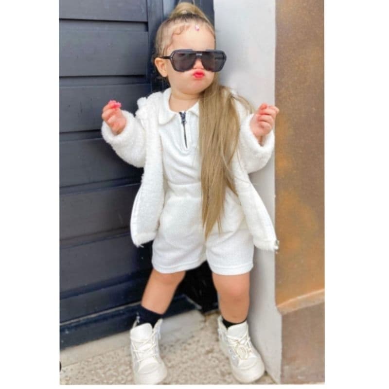 Jaqueta Infantil com Capuz TOUCA Tedy Infantil Casaco Teddy Ted Blusa de Frio Roupa de Frio