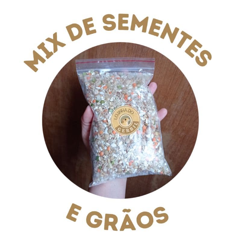 Mix de grãos para Gerbil e Hamster