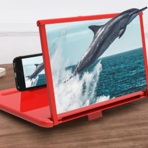 2 Amplificador De Imagem Da Tela Do Celular Lupa 3D Promoção