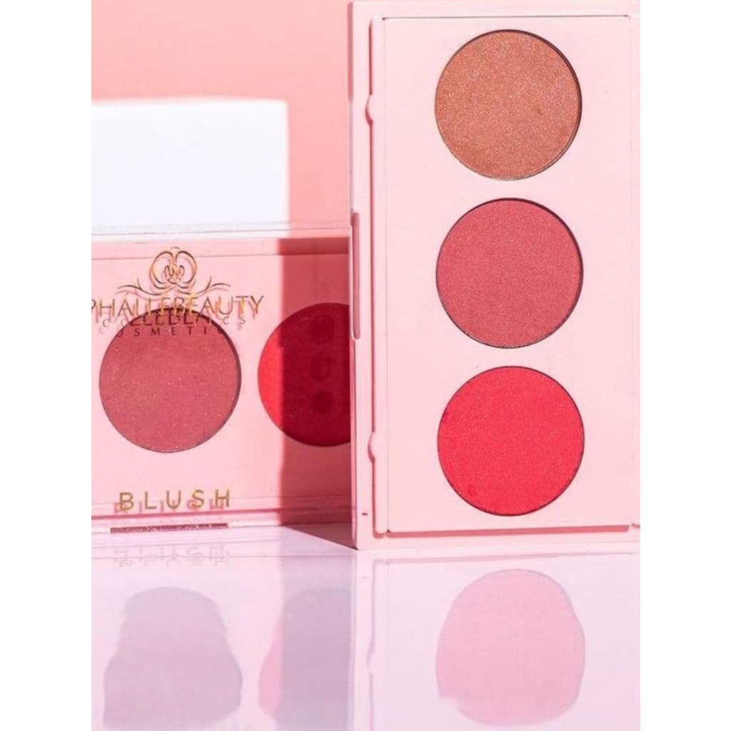 Trio Paleta De Blush - Phallebeauty