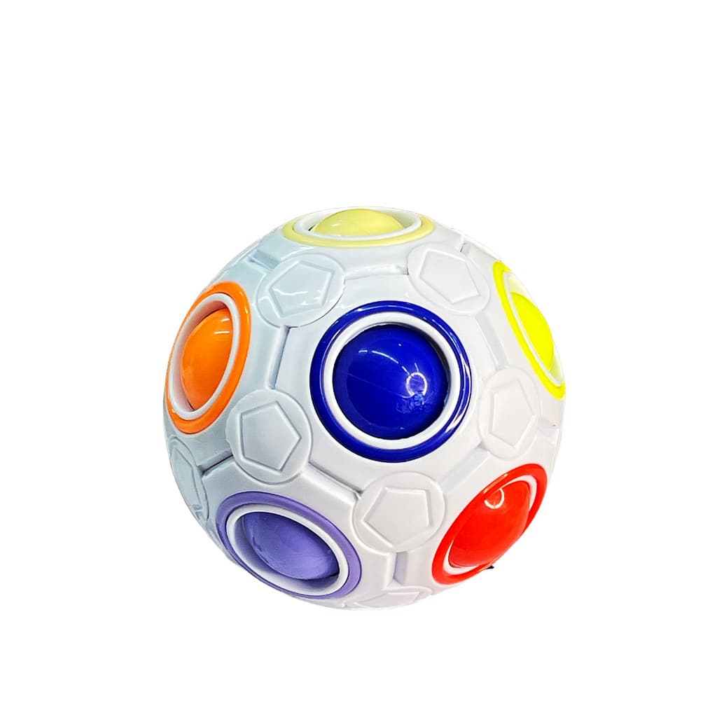 Bola Mágica Brinquedos 3D Sensorial Pop It Anti Stress Cubo Mágico Rainbow Magic Cube Plástico