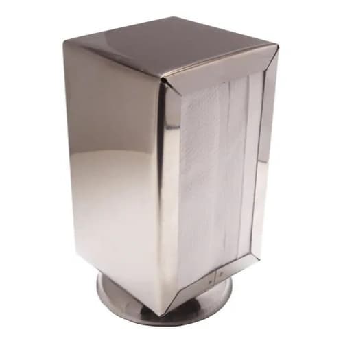 Porta Guardanapo De Papel TV - TV Cortador/Sachê - INOX, AÇO E CRISTAL