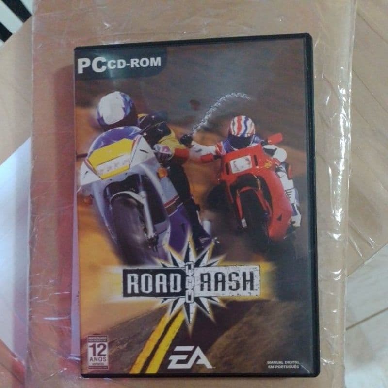 Road Rash Cd Rom Pc - Road Rash - Mídia Física Original Em Ótimo Estado. | Usado