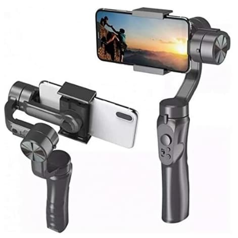 Estabilizador De Vídeo Portátil Gimbal Dobrável De 3 Eixos VlogSelfie Stic Yuntai S5 COIBEU
