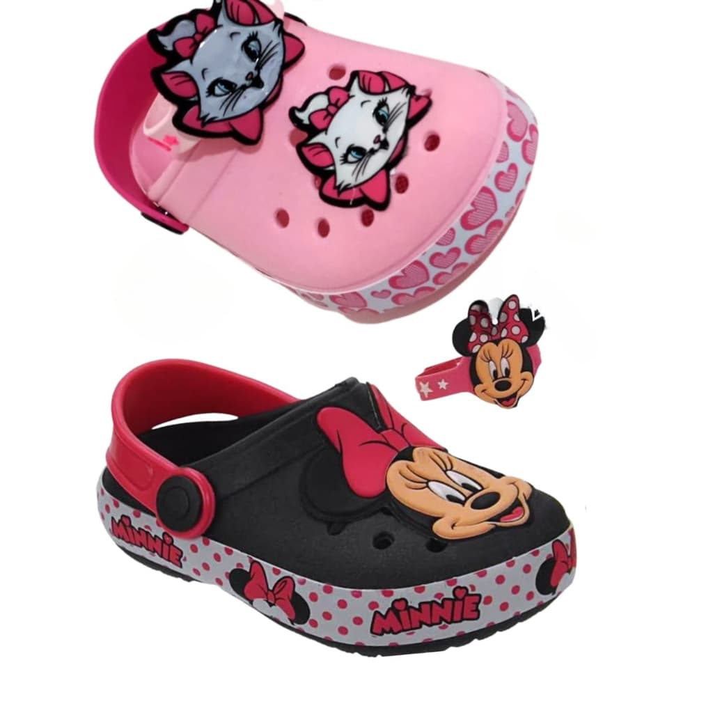 Babuche Infantil Minnie  sandália menina  feminina infantil