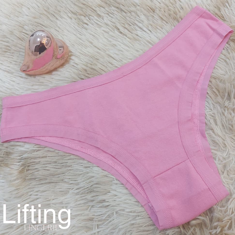 Calcinha Modelo Tradicional De Algodão Com Viés Aberto Não Marca Na Roupa Confortável Básica Dia Dia