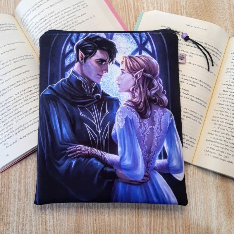 Bolsa Para Livros Acotar - Corte De Espinhos E Rosas - Feyre E Rhysand