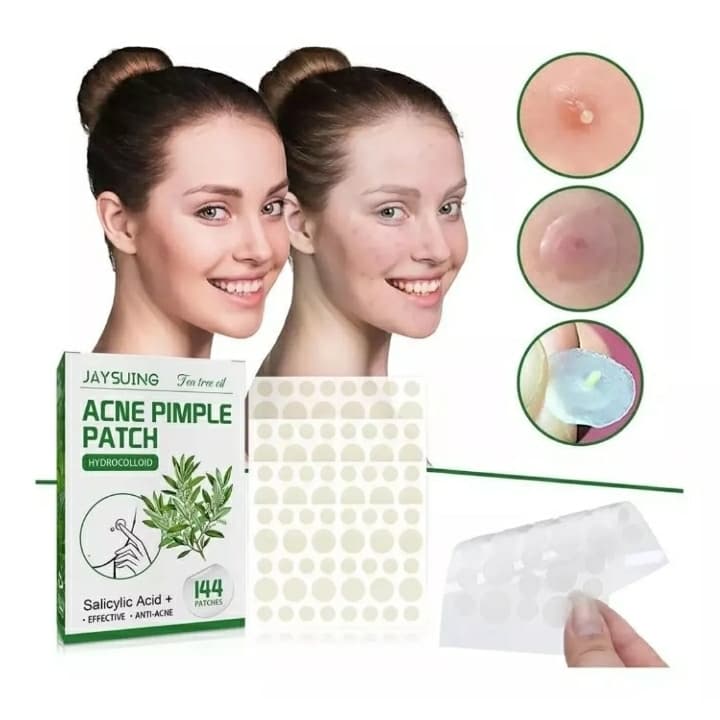 144pcs Adesivos para Acnes e Espinhas Hidrocoloide Efeito Rápido / Oferta