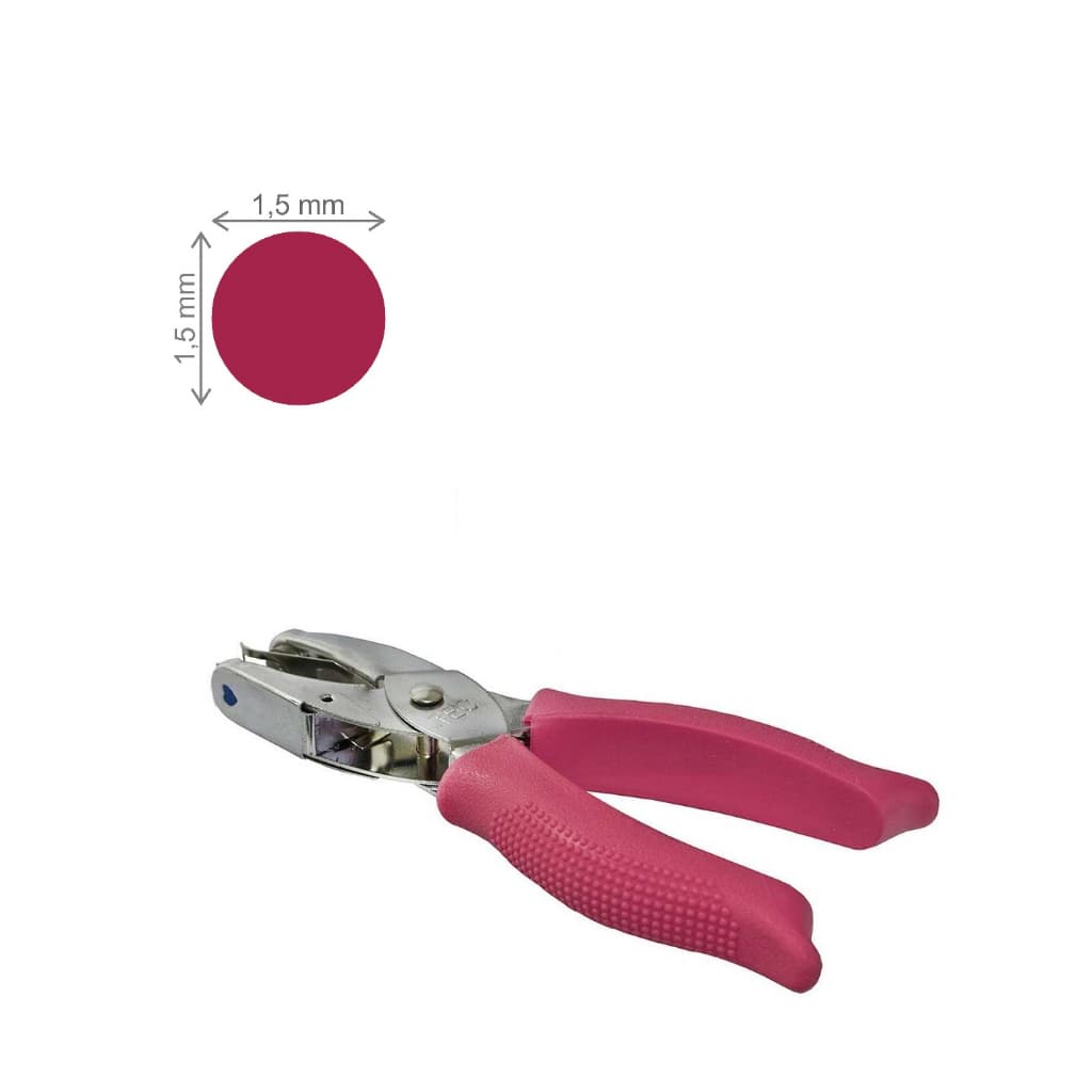 Furador Scrapbook Alicate Para Papel E Eva Circulo 1,5mm - Apex