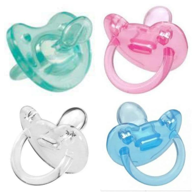Chupeta 100% Silicone Bico Ortodontico Tamanho Maiores de 06 meses