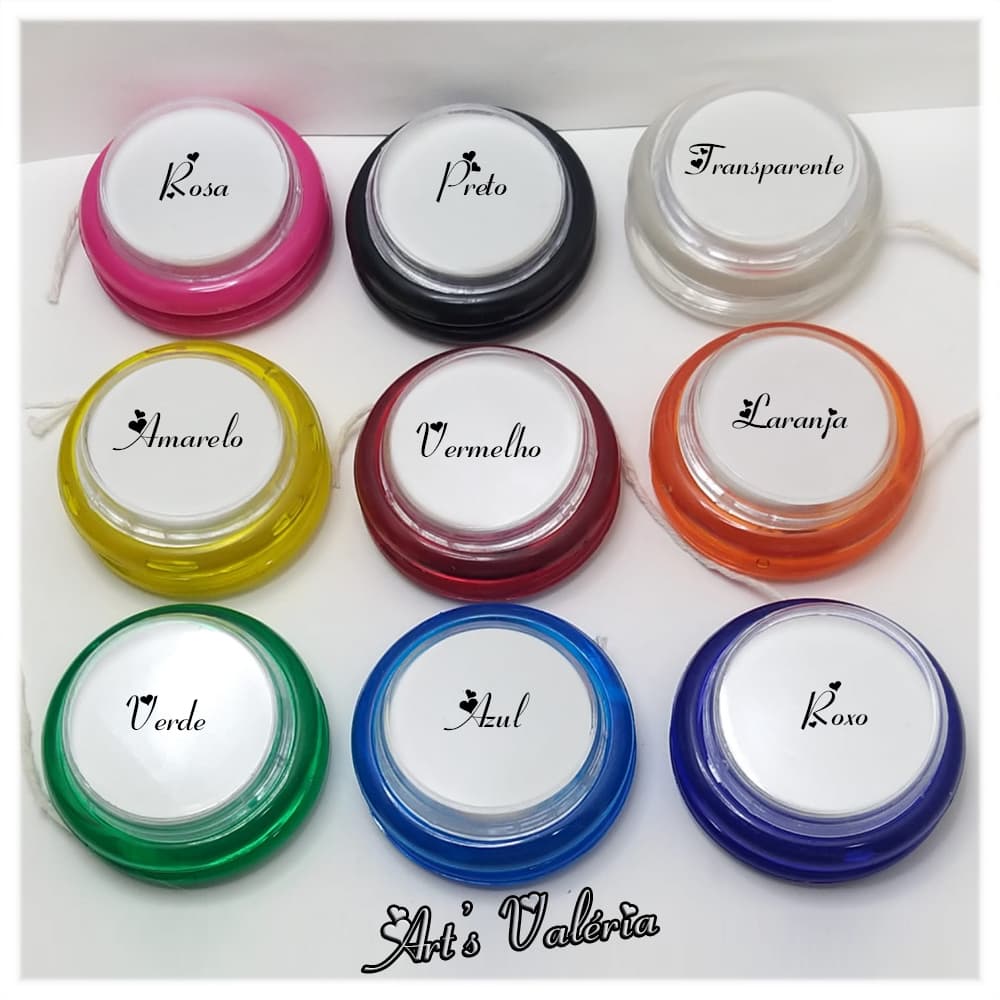 Ioiô Acrílico para  Você Personalizar - Pacote com 5 unidades