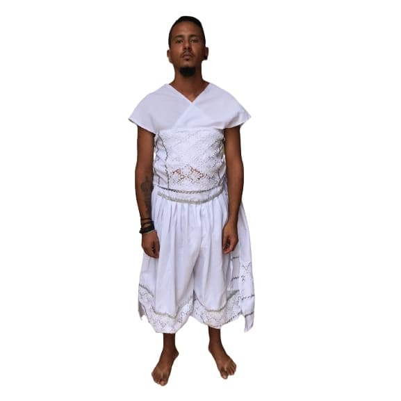Roupa Bombacho Masculino Xango Ogum Oxossi Candomblé