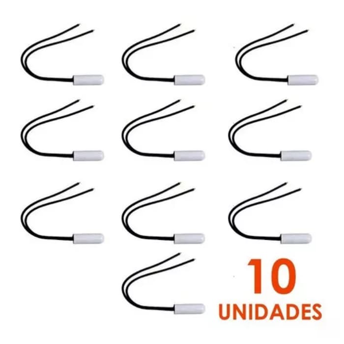 Sensor 2,7k Ohms Geladeira Consul Brastemp Kit C/ 10 Unidade
