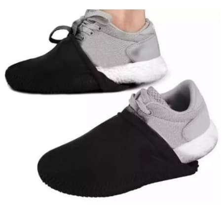 Protetor De Sapato Calçado Silicone Impermeável Para Chuva Tênis Antiderrapante Reutilizável M