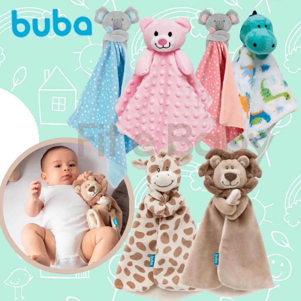Naninha Para Bebe Buba Macia Pelúcia Antialérgica BUBA