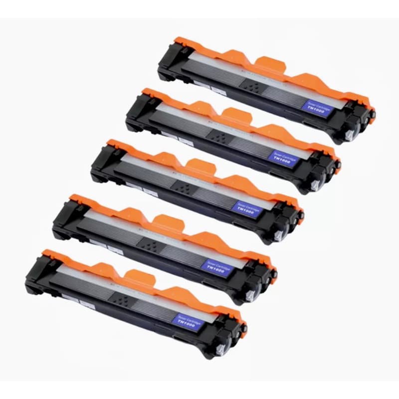 Kit 5 Toner Compatível brother  TN1060 1060 | DCP1602 DCP1512 DCP1617NW HL1112 HL1202 HL1212W
