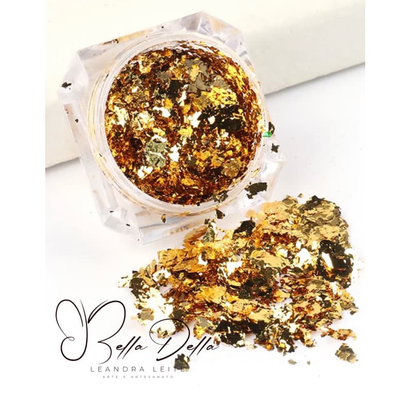 folha de ouro potinho