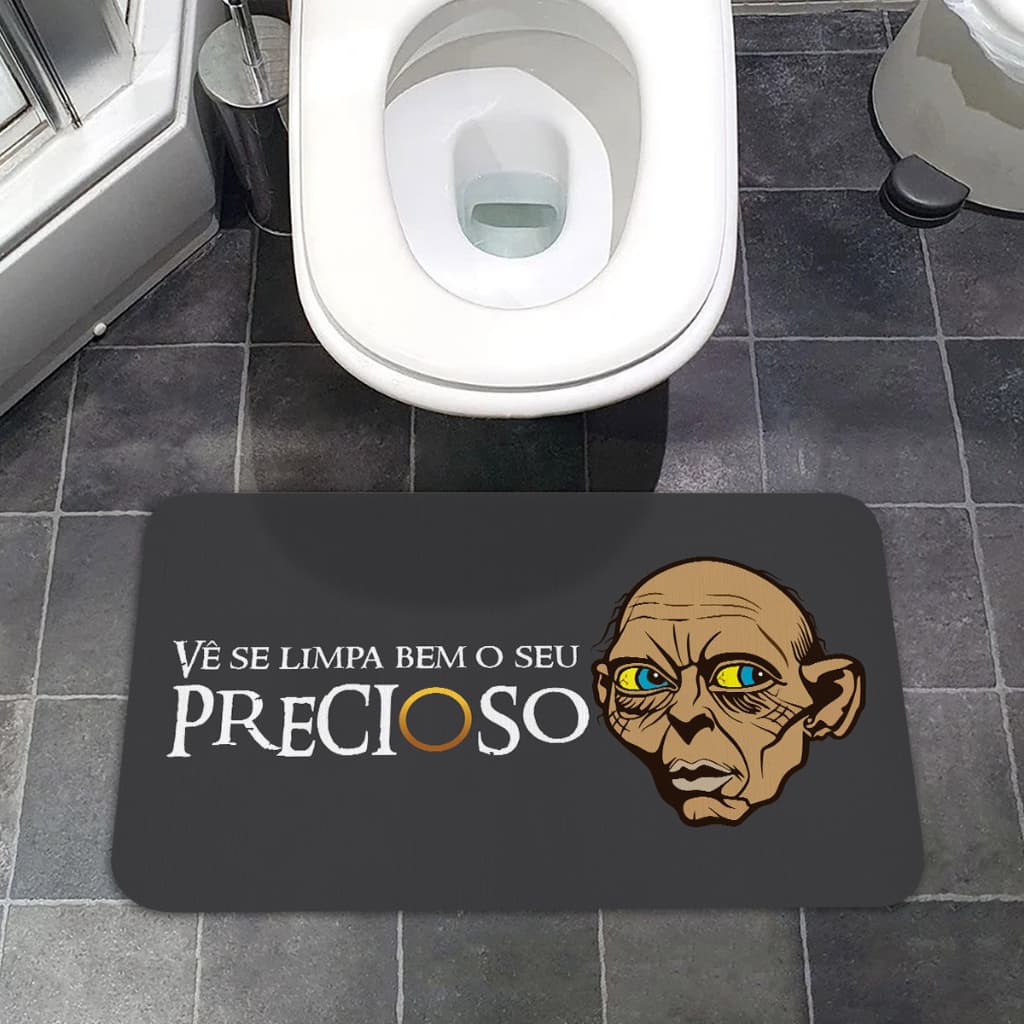 TAPETE PARA PORTA DECORATIVO - 34X60 - 2mm - LIMPA BEM O SEU PRECIOSO GRAFITE