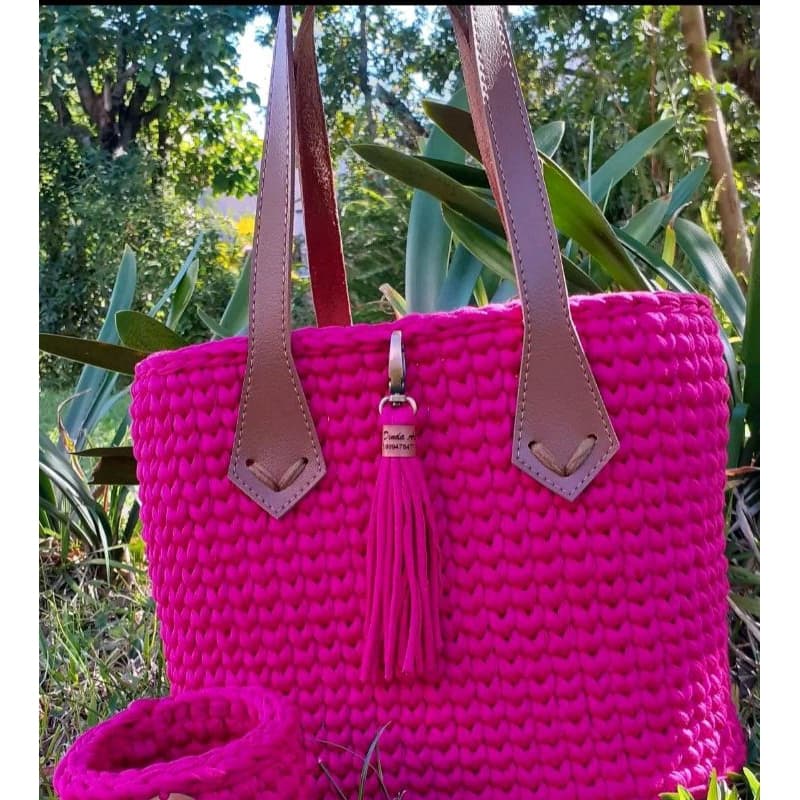 ALÇA DE OMBRO CROCHE ARTESANATO 3F (PAR))