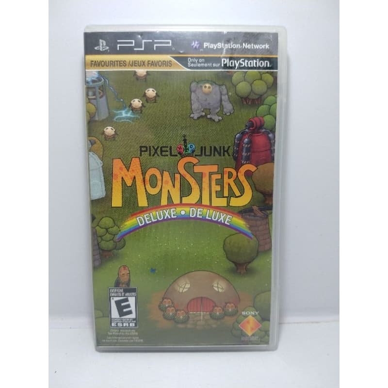 pixel junk monsters deluxe psp