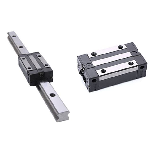 1 Guia Linear 15mm X 220mm + 1 Patins Sem Aba 15mm